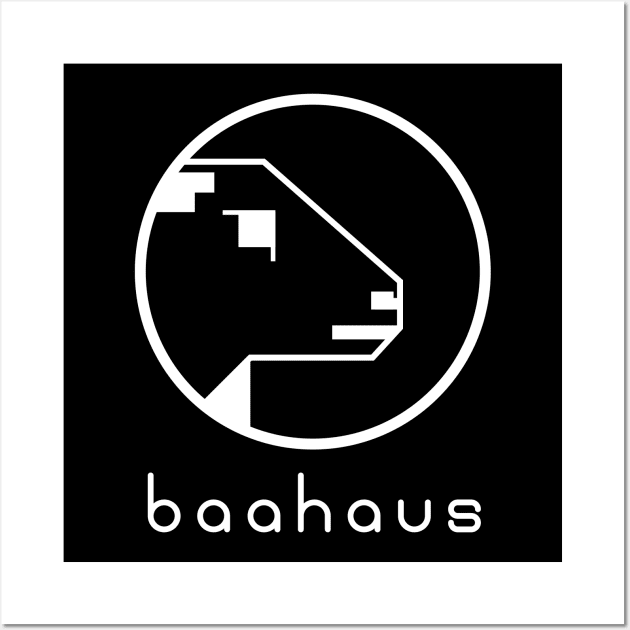 Bauhaus Parody: Baahaus Wall Art by EliseDesigns